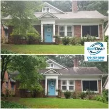 Roof Cleaning on Yorkshire Rd NE in Atlanta, GA